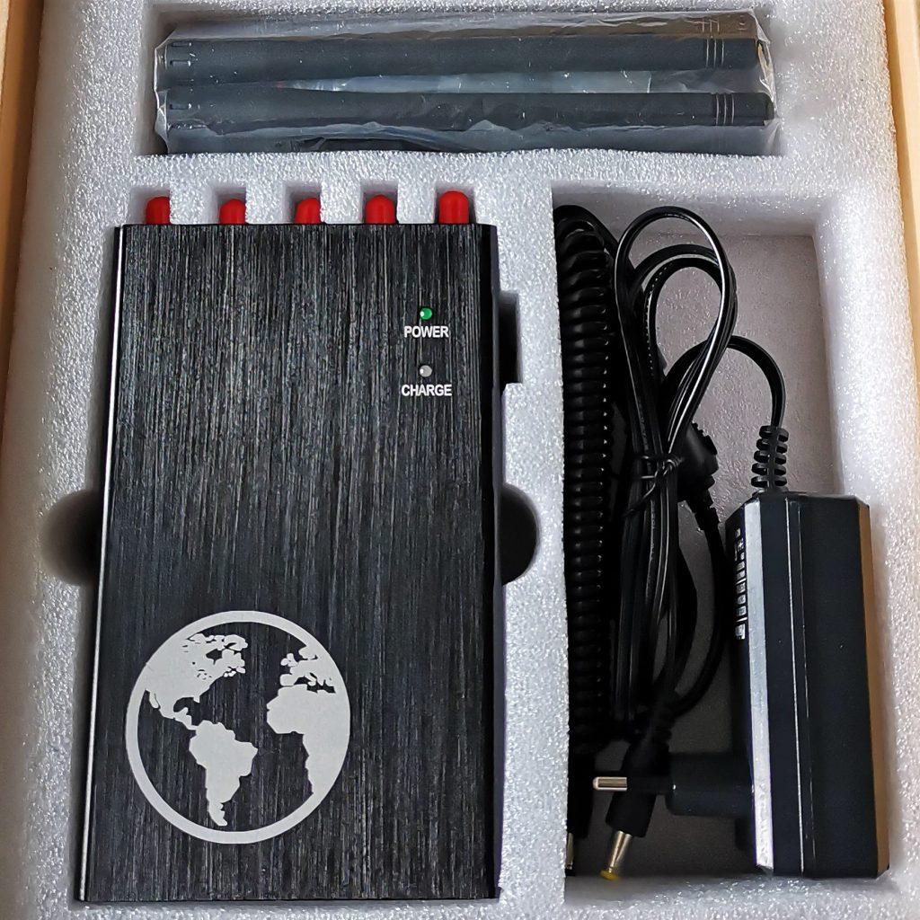 GPS GSM 5G WIFI BLUETOOTH JAMMER – 10 ANTENNAS