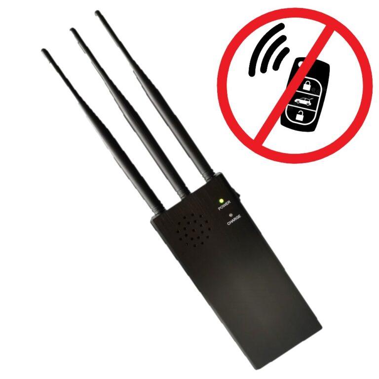 CAR REMOTE, GARAGE DOOR AND ALARM SIGNAL JAMMER