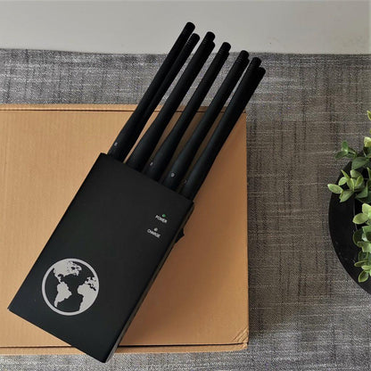 GPS GSM 5G WIFI BLUETOOTH JAMMER – 10 ANTENNAS