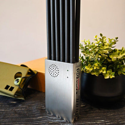 JAMMER GPS FOR MOBILE PHONES GSM LTE 5G AND WIFI INTERNET – 12 ANTENNAS
